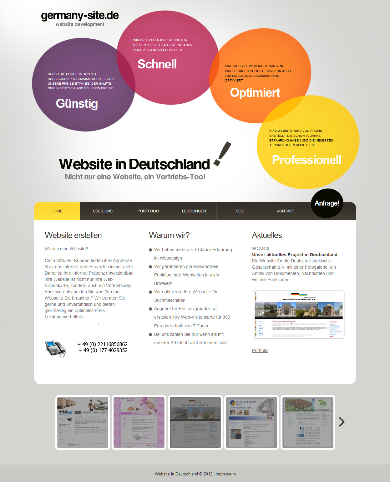 Website erstellen, webdesign und suchmaschinenoptimierung in Köln (Deutschland)