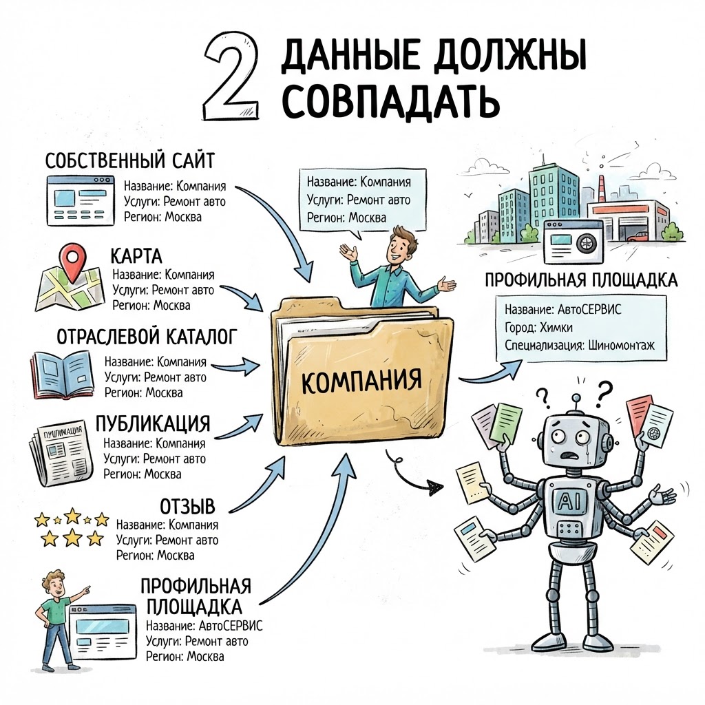 данные должны совпадать данные должны совпадать
