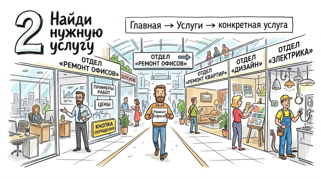 найди нужную услугу найди нужную услугу