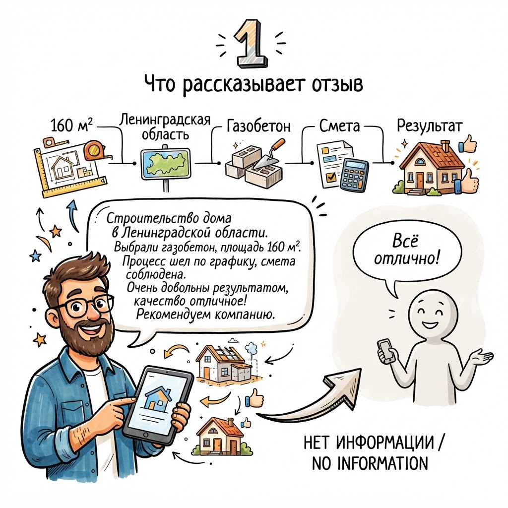 что рассказывает отзыв