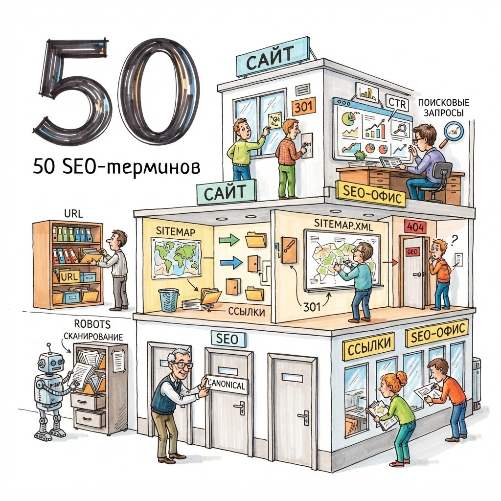 50 seo понятий