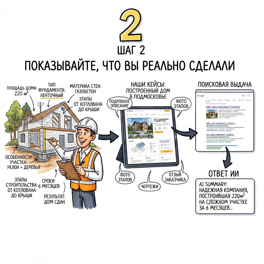 показывайте, что вы сделали