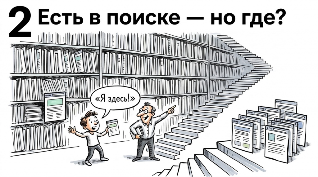 есть в поиске, но где?