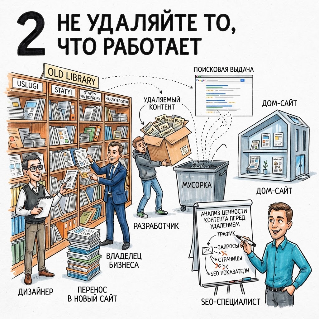 не удаляйте то, что работает не удаляйте то, что работает