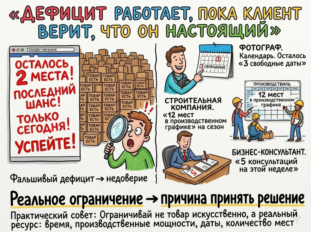 почему дефицит работает почему дефицит работает