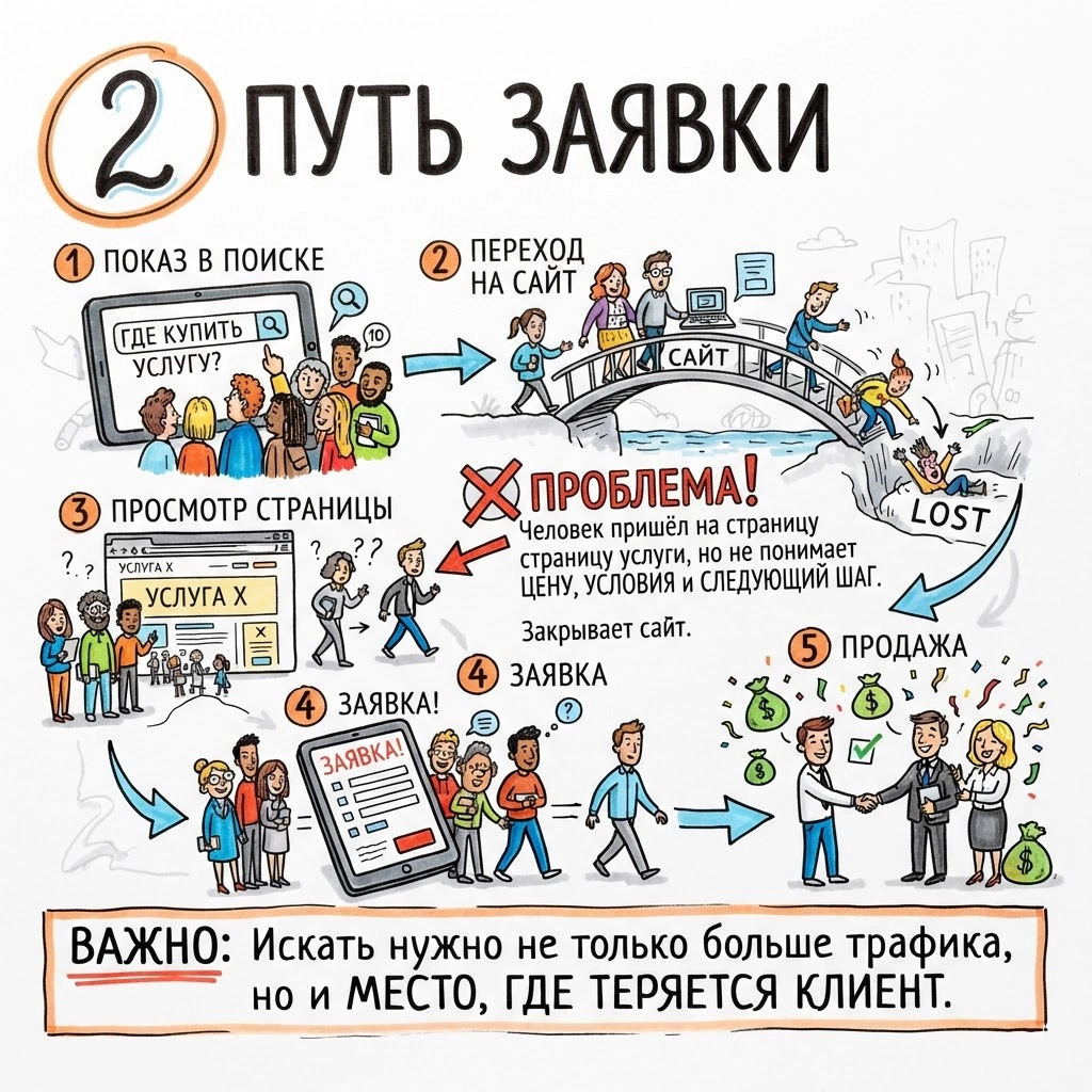 путь заявки