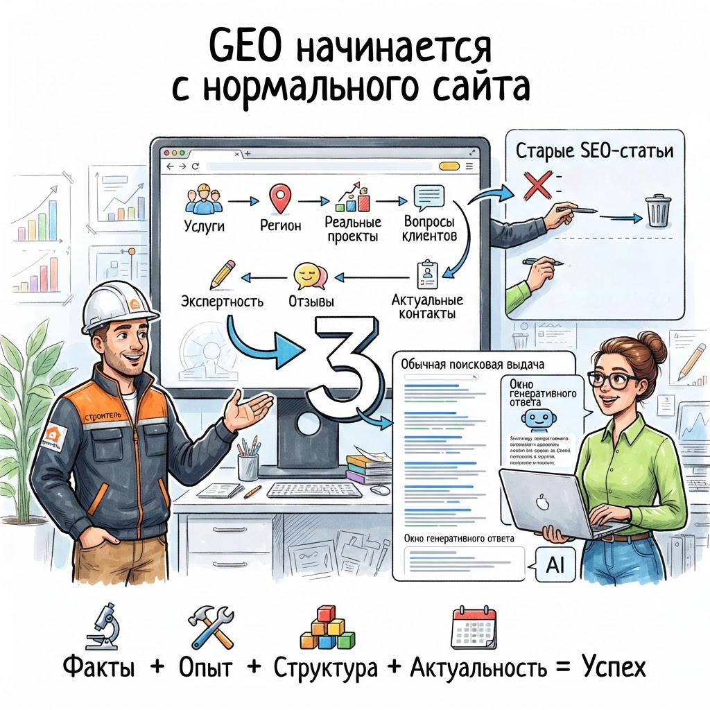 geo начинается с сайта