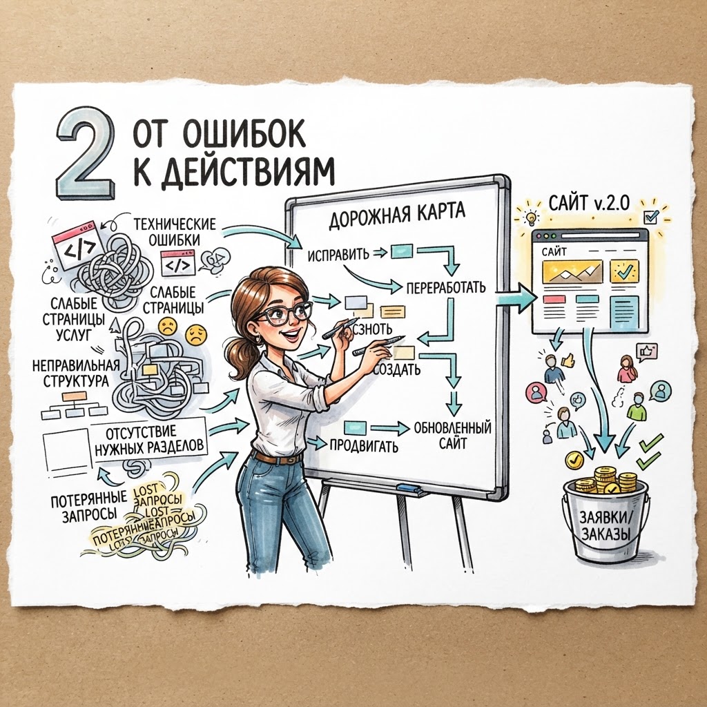 от ошибок к действиям от ошибок к действиям