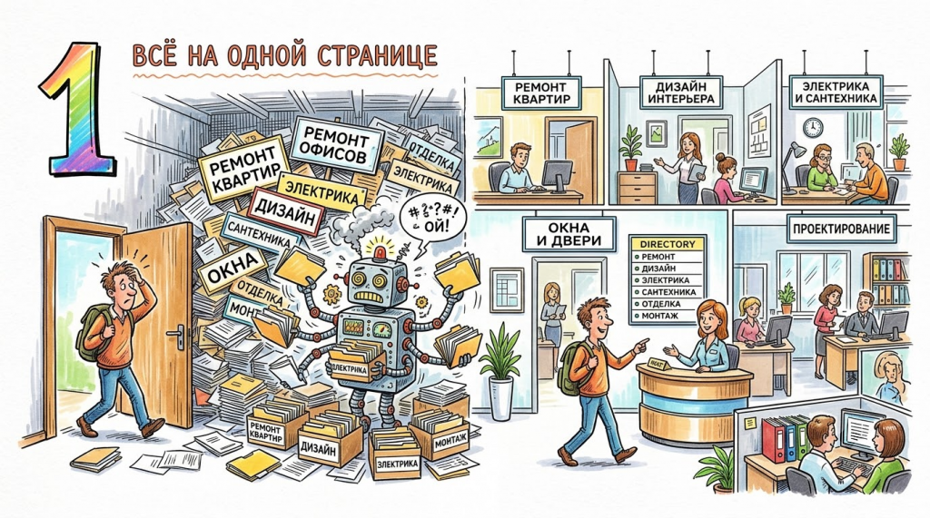 все на одной странице все на одной странице
