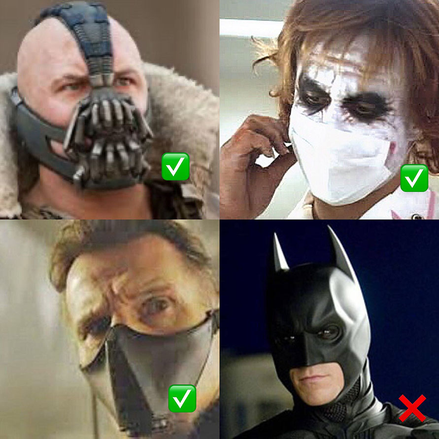 Мемы про ношение маски и коронавирус