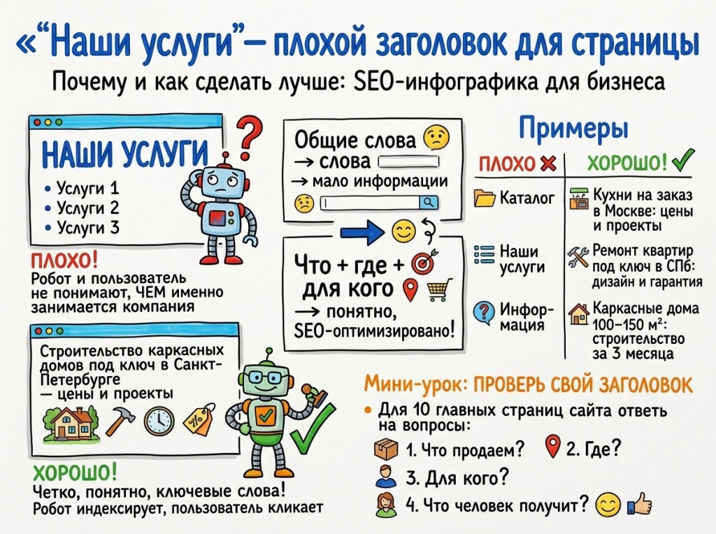 решите, какие услуги вы продаете